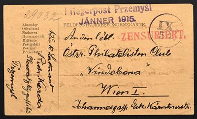 Poststück - Österreich Feldpost 1915, - Briefmarken