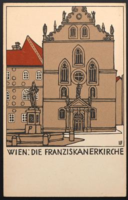 Poststück - Wiener Werkstätte, - Stamps