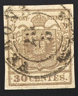 .Briefstück - Lombardei-Venetien Fälschungen - Briefmarken