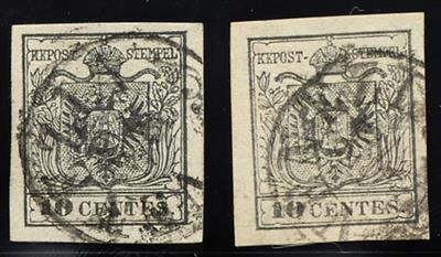 .Briefstück - Lombardei-Venetien Nr. 2 M (2), - Briefmarken