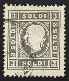 .Briefstück - Lombardei-Venetien Nr. 7 IIc, - Francobolli