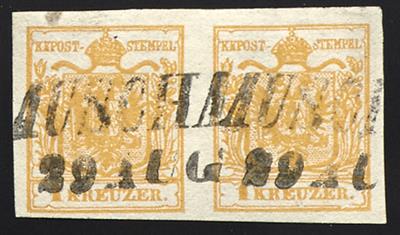 .Briefstück - Österreich Nr. 1 H III, - Briefmarken