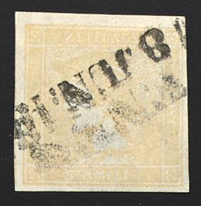 .Briefstück - Österreich Nr. 7 "GELBER MERKUR", - Briefmarken