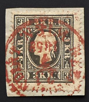 .Briefstück/Ú - Österr. Nr. 11 II (2) sowie Nr. 11 I (Bulldoggenkopf), - Francobolli