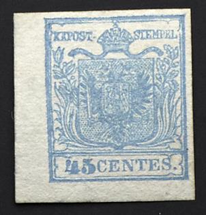 (*) - Lombardei-Venetien Nr. 5 H I, - Briefmarken