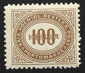 ** - Österr. Porto Nr. 22 A/ 33 A (10 und 15 Heller mit WZ - Teil), - Briefmarken