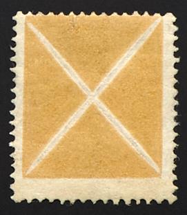 (*) - Österreich Ausgabe 1858 Andreaskreuze Kleines Andreaskreuz in Orange, - Stamps