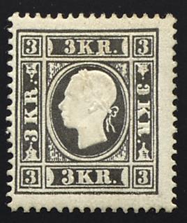 (*) - Österreich Nr. 11 I/Type Ib (beide "R" verstümmelt), - Stamps