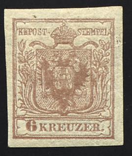 * - Österreich Nr. 4 H Ic, - Francobolli