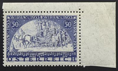 ** - Österreich WIPA Faser (Marke aus Block), - Stamps