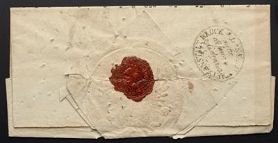Poststück - Desinfizierte Post 1831, - Stamps