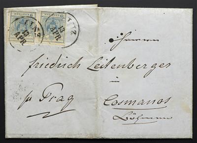 Poststück - Österr. 1852 - Nr. 5 H - Stamps