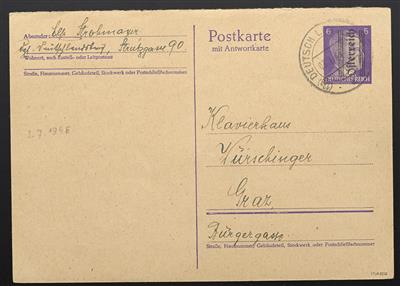 Poststück - Österr. 1945 - Grazer - Stamps