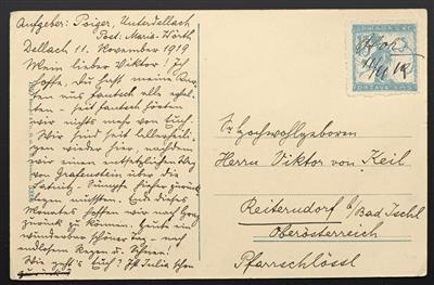 Poststück - Österr. Kärnten 1919 Jugoslawische - Briefmarken