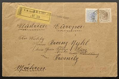 Poststück - Österr. Marine vor dem I. Weltkrieg, - Stamps