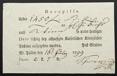 Poststück - Österr. Monarchie, - Briefmarken