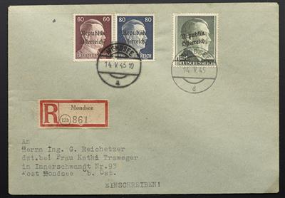 Poststück - Österreich Lokalausgabe Mondsee Type I, - Stamps