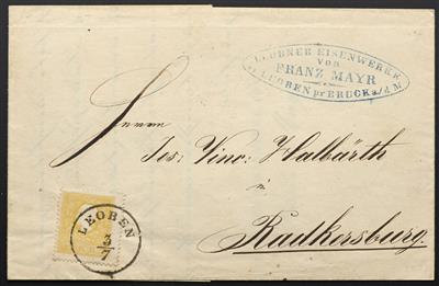 Poststück - Österreich Nr. 10 I, - Stamps