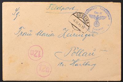 Poststück - Ostmark, - Stamps