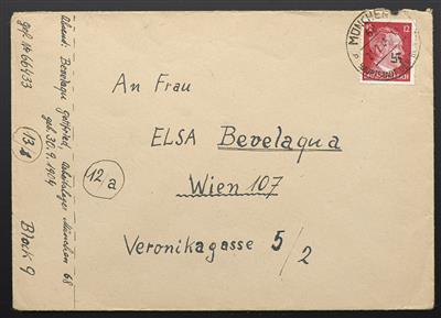 Poststück - Ostmark, - Briefmarken