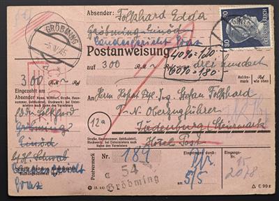 Poststück - Steiermark 1945 - sogenanntes - Známky