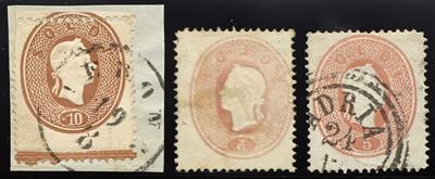 Poststück/Ú/Briefstück - Venetien Partie Nr. 12/13, - Stamps