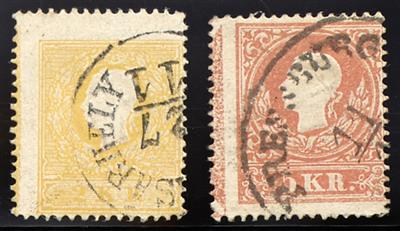 Ú/Briefstück - Andreaskreuzansätze links: Nr. 10 I, - Francobolli