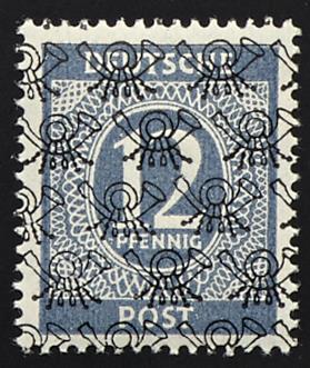 ** - Bizone Nr. 52II/68II, - Stamps