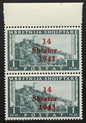 ** - D. Bes. Albanien Nr. 11 IX - Briefmarken