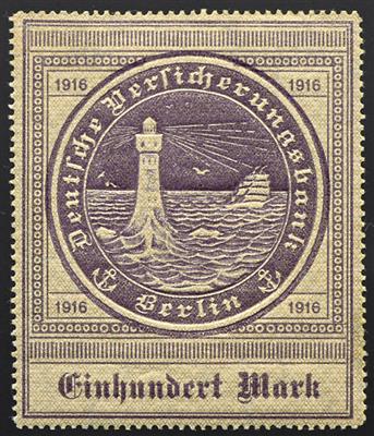 * - D. Schiffspost Ozeanreederei Nr. 9/16, - Briefmarken