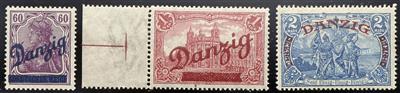 * - Danzig Nr. 47/49 ("Großer Innendienst"), - Stamps