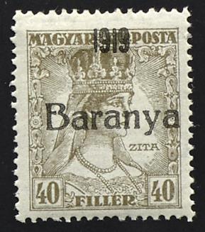 */gestempelt - Partie Ungarn Besetzung Baranya 1919, - Stamps