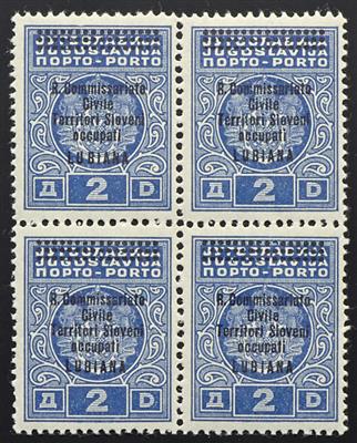 ** - Italienische Besetzung Laibach 1941 Porto Nr. 1/5, - Briefmarken