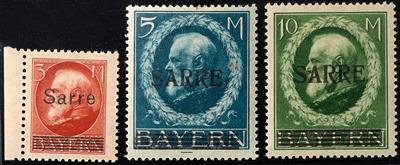 * - Saargebiet Nr. 18/31, - Briefmarken