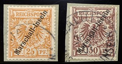 Briefstück - D. Kolonien, - Briefmarken