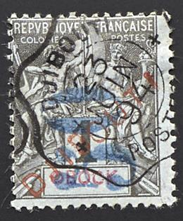 gestempelt/Briefstück - Franz. Kolonien, - Briefmarken