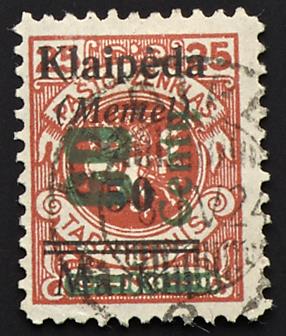 gestempelt/Briefstück/(*) - Sammlung Memelgebiet, - Briefmarken