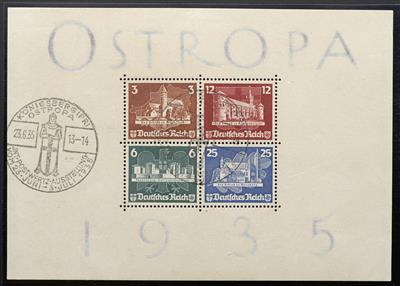 gestempelt - D.Reich Block Nr. 3 (OSTROPA), - Stamps
