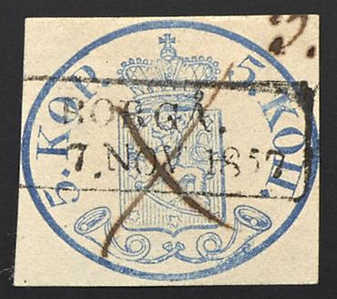 gestempelt - Finnland Nr. 1 I (kleine Perlen), - Stamps