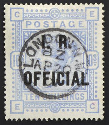gestempelt - Großbrit., - Briefmarken