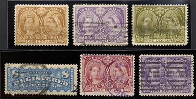 gestempelt/* - Sammlung Canada ca. 1868/1923, - Stamps