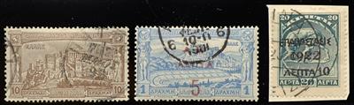 gestempelt/*/** - Sammlung Griechenland ca. 1861/1933, - Briefmarken