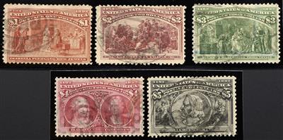 gestempelt/*/(*) - Sammlung USA ca. 1847/1928, - Stamps