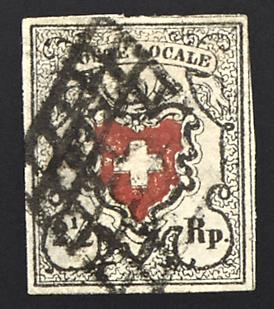 gestempelt - Schweiz Nr. 6I (Poste Locale), - Briefmarken