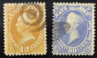 gestempelt/*/(*) - USA, - Briefmarken