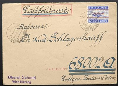 Poststück - D. Feldpost Nr. 7A (Kreta) auf - Stamps