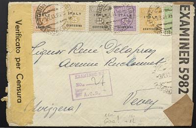 Poststück - Italien, - Stamps