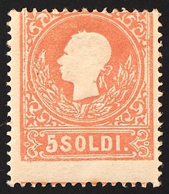 * - Lombardei-Venetien Nr. 9 I, - Briefmarken