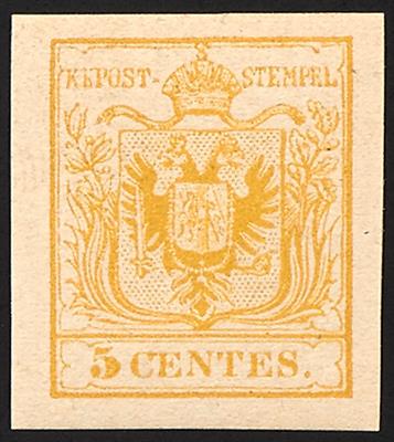 ** - ND 1866 der Lombardei-Venetien Nr. 1, - Stamps