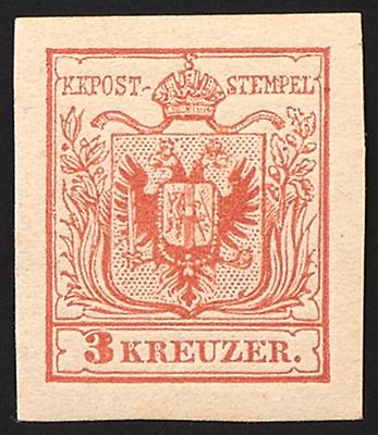 ** - ND 1866 der Österreich Nr. 3, - Francobolli